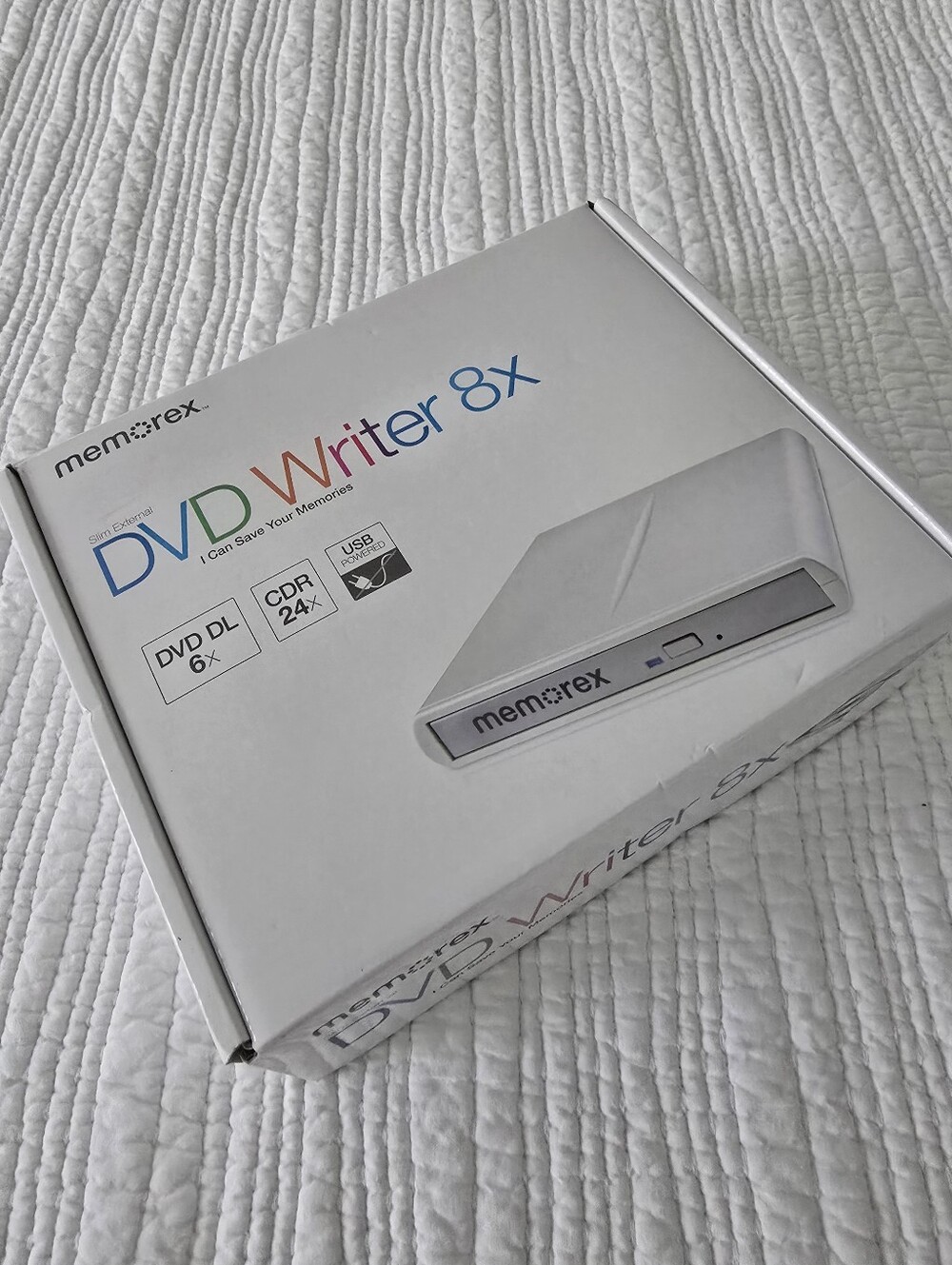 Memorex DVD Writer 8X External Drive